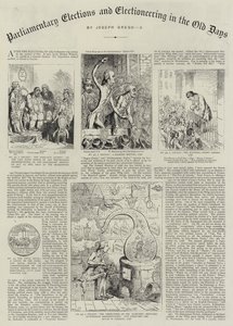 Parliamentary Elections and Electioneering in the Old Days by English School